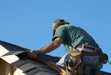 Weathered Wood Roof Shingles